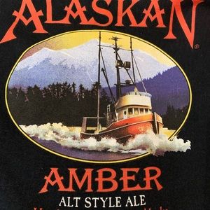 Alaskan brewing hoodie sweatshirt medium